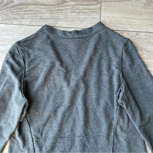 Bamboo  Jersey From Brandwear V Neck Big Pockets Sweatshirt - Picture 13 of 15
